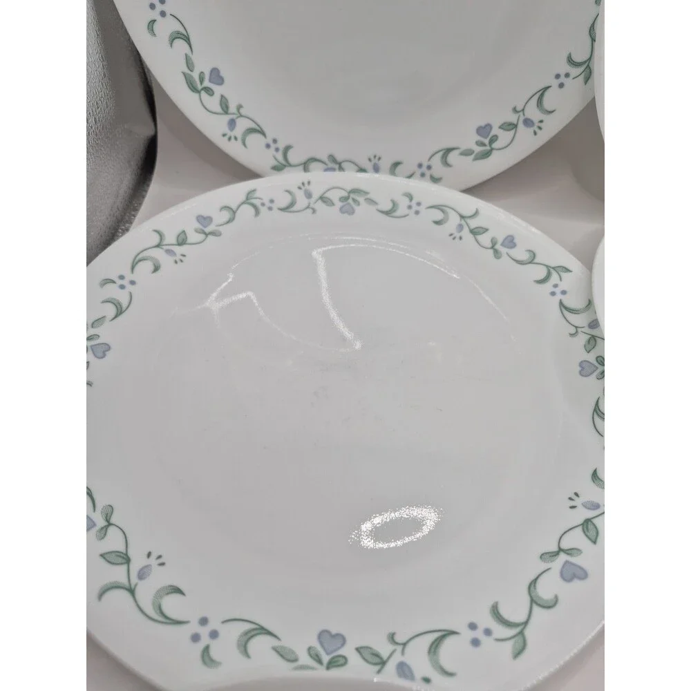 (6) Vintage Corelle Country Cottage Dinner Plates 10 1/4